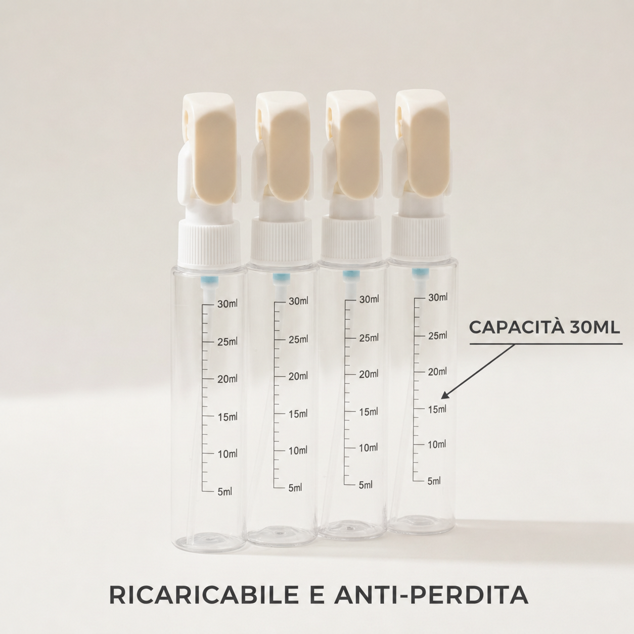 Rilamind Travel Bottle 4in1 – Il tuo kit da viaggio intelligente