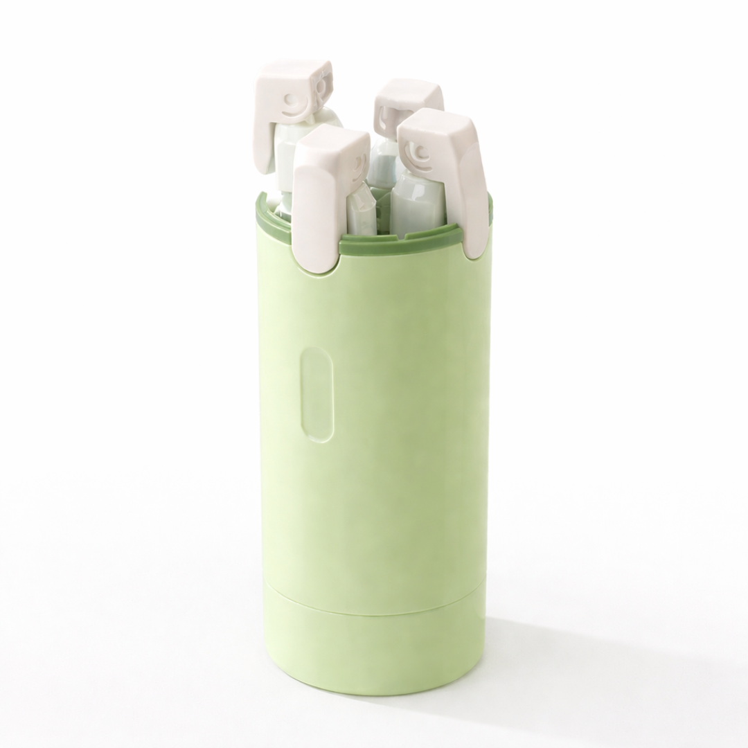 Rilamind Travel Bottle 4in1 – Il tuo kit da viaggio intelligente