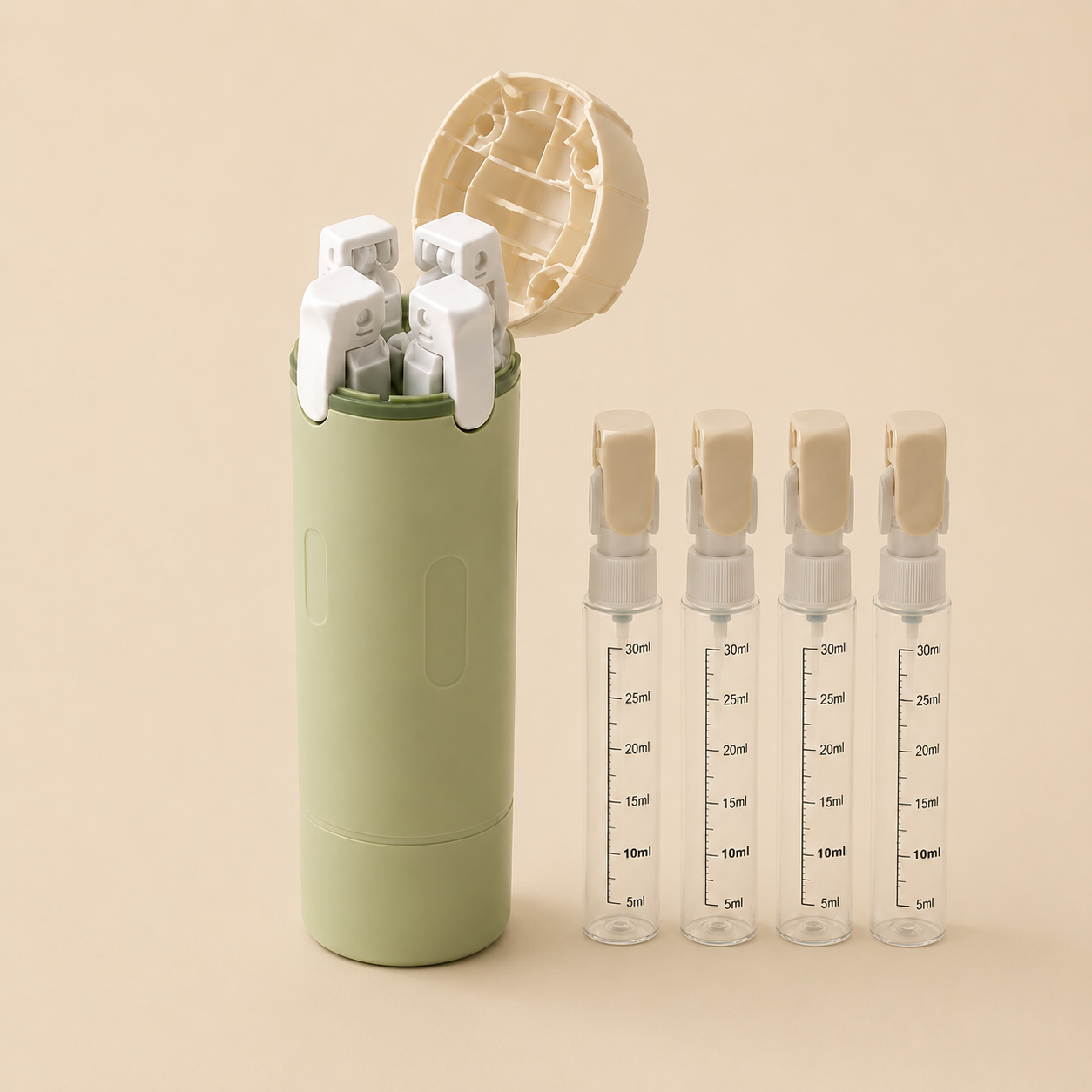 Rilamind Travel Bottle 4in1 – Il tuo kit da viaggio intelligente