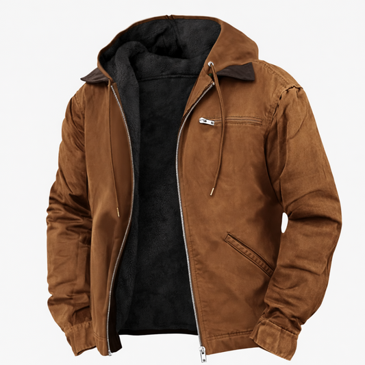 Giacca Uomo Foderata in Pile – Comfort e Stile Mezza Stagione